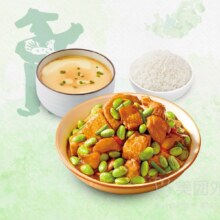 美团外卖 老乡鸡 【3件套】经典毛豆烧鸡套餐兑换券·1张原价24元现价17.8元
