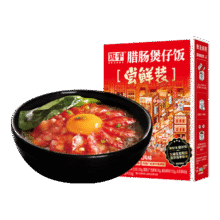 FUNHOU/饭乎 广式腊肠 煲仔饭 203.5g *1盒3.78元包邮（需试用）
