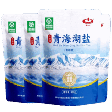 需换购：察尔汗 青海湖盐 400g*4袋【未加碘绿色食品】无抗结剂食用盐7.9元（需领券）