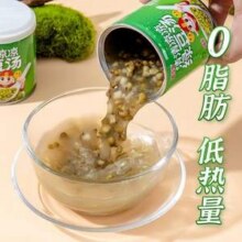 喜多多 绿豆汤200g*12罐新低24.36元包邮（2元/罐）