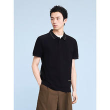 GXG 夏季短袖POLO衫合集 黑色翻领POLO衫G24X242028 L 17554.5元
