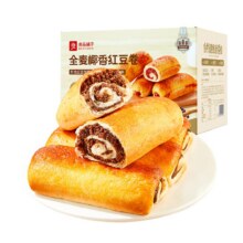 微信小程序: 良品铺子 全麦红豆沙面包 800g/箱(约10包)9.9元