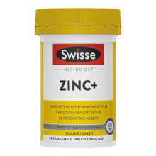 百亿补贴：Swisse  男性成人备孕提高精子质量补锌氨基酸锌蝥合物  补锌片 60片39.79元