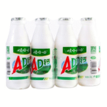 80/90后童年回忆！娃哈哈AD钙220ml*4瓶￥5.39 6.4折