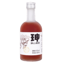 珅玉 山楂果酒 8度 330ml19.9元