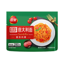 三全 微波速食 扬州风味炒饭 番茄肉酱微波意面280g59.9元（合5.99元/件）