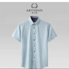 Artsdon 阿仕顿 短袖衬衫男士 浅绿花纹 4012元（需领券）+90淘金币