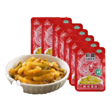 20点：涪陵 榨菜丝 80g 5袋*2件5.99元（合3.00元/件）买一送一