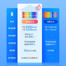 京东京造 7号碱性电池 1.5V 1200mAh 10粒装券后7.09元