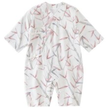 [凉感天竹棉纱布]新生婴儿衣服夏季长袖薄款空调服睡衣宝宝连体衣26元 (券后省30)