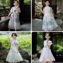 断码清仓！dimu 笛牧 2025夏季新款国风布裙连衣裙合集（100~120cm）多款￥39.00 1.9折