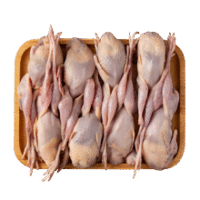 plus会员:岽鲜鹌鹑生鲜约6斤 共20只 新鲜冷冻鹌鹑肉113.4元（合56.7元/件）