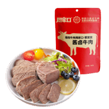 周家口 酱卤牛肉 100克8.9元（需领券）