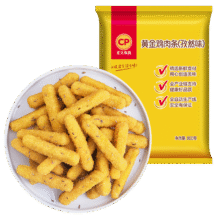 CP正大食品 黄金鸡肉条 1.8斤99.39元（需领券，合16.57元/件）