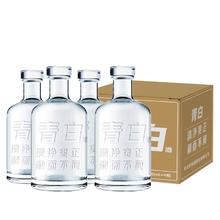 青小乐 53度青白酒整箱清香型500ml*4瓶券后49.9元