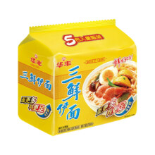 88VIP: 华丰三鲜伊面原味量贩方便面4.63元+0.78元淘金币凑后价