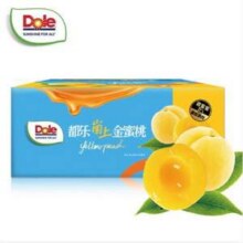 Dole 都乐 崮上金蜜桃 蒙阴黄桃 7-9粒装 3斤24.9元包邮
