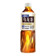 SUNTORY/三得利无糖乌龙茶0糖0脂0能量健康茶饮料500ml新茶整箱装6元 (券后省5)