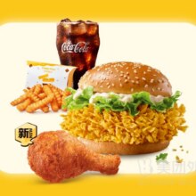 麦当劳麦乐送 麦辣鸡腿堡脆汁鸡四件套兑换券31.9元