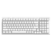 RK 三模机械键盘 R98 99键、白色276.05元（合138.03元/件）