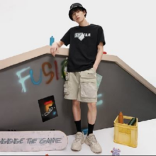10点：FILA 斐乐 男装FUSION系列 时尚运动T恤159元