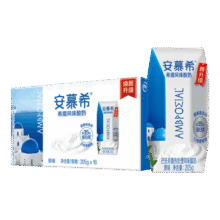 小程序：伊利 安慕希酸奶 原味 205g*16盒＊3件99.7元包邮（合33.23元/件）