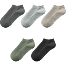 20点开始：YKS 有棵树 纯棉7A抗菌 休闲短袜 5双装19.95元包邮（需用券）