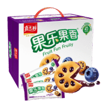 嘉士利 果酱夹心饼干 680g12.61元