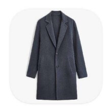 GXG 零压系列 男子纯羊毛大衣券后125元，券前160元
