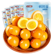 盐津铺子盐焗卤蛋鹌鹑蛋30颗1袋7.81元（商品界面右上角直播间下单）+0.39元淘金币