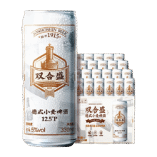 双合盛 德式小麦 罐装啤酒 330ml 24罐89元
