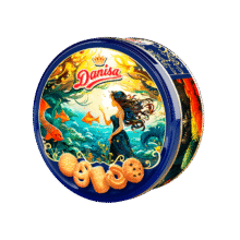 AVANCE/皇冠 丹麦曲奇 休闲零食 盒装 200g*1盒16.91元