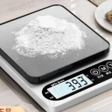 小型厨房电子秤克称  【充电款】不锈钢10kg/1克+托盘礼包4.95元（需领券）