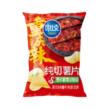 88VIP：可比克 纯切薯片重庆麻辣火锅味 100g4.72元+158淘金币（返卡5元后）
