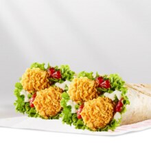 美团到店  华莱士 辣味鸡肉卷2个  全国1158城18569家门店可用原价24元 现价9.9元
