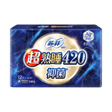 SOFY/苏菲 超熟睡air乳木果 卫生巾 420mm*12片8.56元（需领券）
