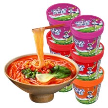 88VIP:稻花香 酸辣粉68g*3桶4.2元+379淘金币（合1.4元/桶）