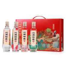会员专享：沱牌舍得 T68 特级浓香型白酒 50度 开颜四季礼盒装 480ml*4瓶248.2元（双重优惠）