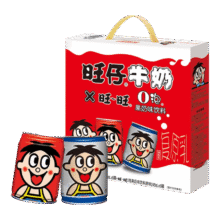 WANGWANG/旺旺 旺仔O泡牛奶 果味奶饮料 245ml 12罐52.64元（合26.32元/件）
