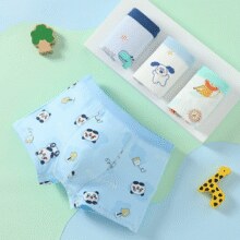 7A抑菌！芬腾 男童7A级抑菌纯棉平角内裤（110~160码） 4条￥29.00 4.9折 比上一次爆料上涨 ￥3.8