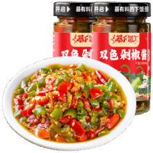 吉香居 暴下饭双色剁椒酱 200g*213.8元（需领券）