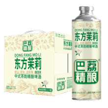 巴荔 茉莉花茶小麦啤酒全麦酿造 1L*6桶99.08元（需领券，合49.54元/件）