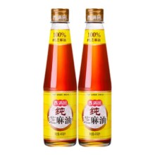 香满园 纯芝麻油400ml 凉拌火锅蘸料调味油10.89元（需领券）