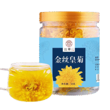 江萃 金丝皇菊20g/罐（约50朵）4.66元包邮（需试用）