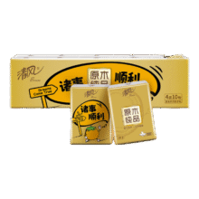 清风 手帕纸 4层、5张*10包7.12元（需领券，合3.56元/件）