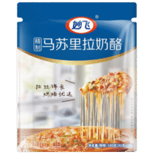 PLUS会员:妙飞 马苏里拉 芝士碎180g*3袋19.9元（合6.63元/件）