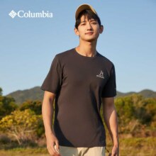 Columbia 户外男女舒适透气运动旅行野营圆领短袖T恤104元