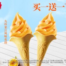美团到店 肯德基 【买1送1】1支九珍果汁风味花筒8元2支