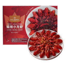 1号会员店麻辣小龙虾400g（4-6钱）夜宵 生鲜 加热即食【山姆同厂】28元