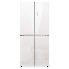 东芝 543大白鲸 高容全嵌入式大容量十字对开玻璃门家用电冰箱 GR-RF543WI-PG1C5琉璃白3999元
